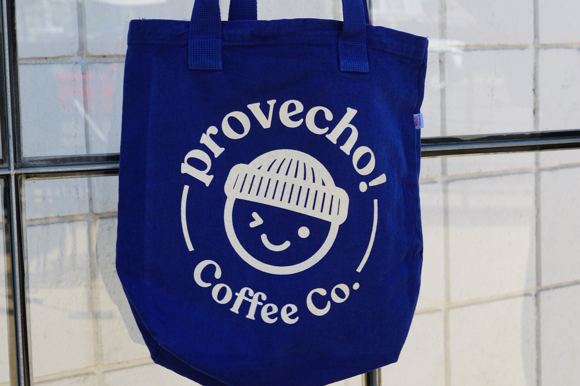 Blue Tote Bag