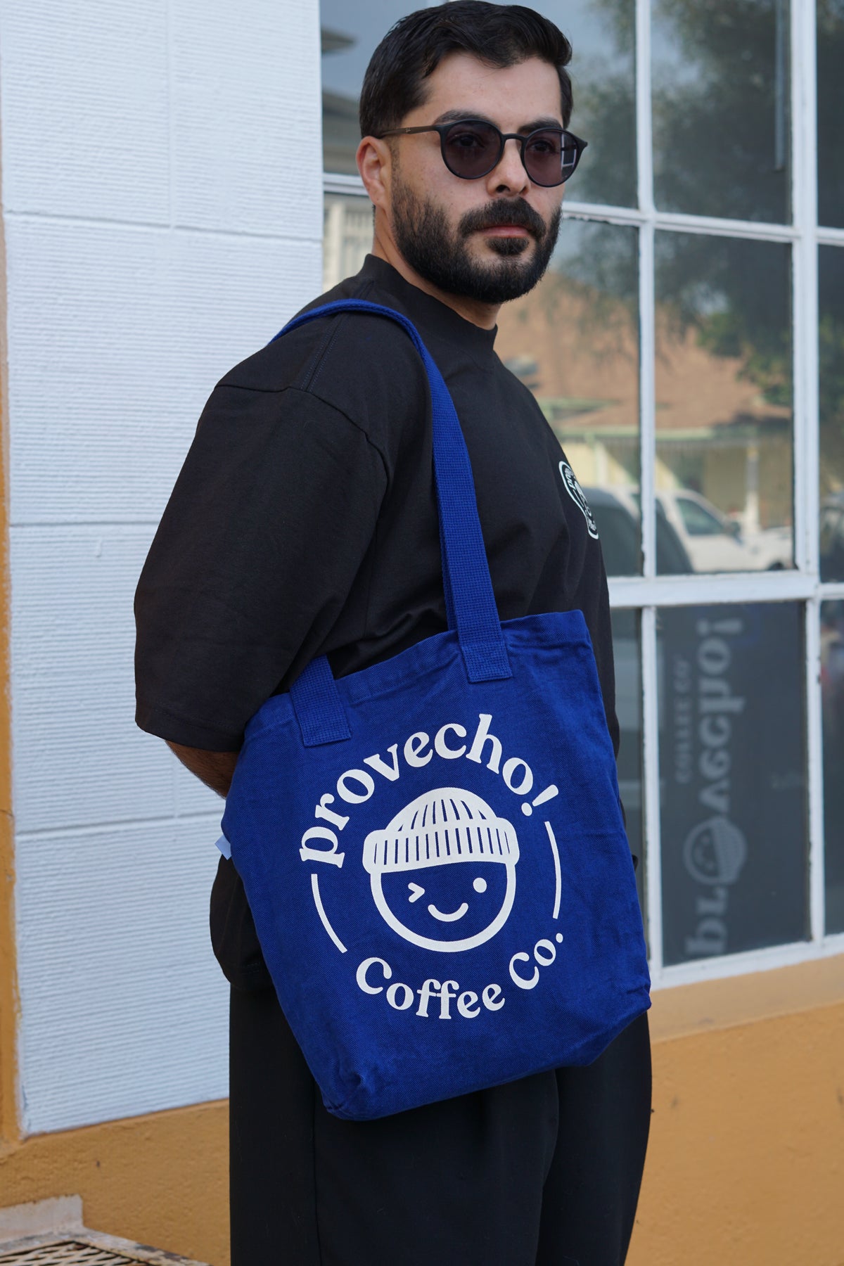 Blue Tote Bag