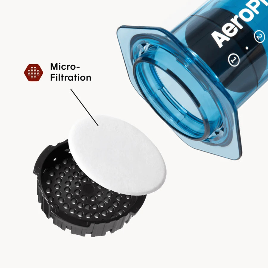 Aeropress Coffee Maker - Blue